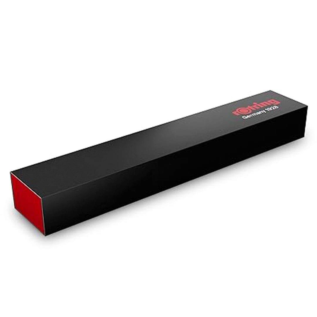 Rotring | 600 Series | Red 1.0mm Ball Pen | Metal Body | Non-Slip | Metal Knurled Grip Rotring